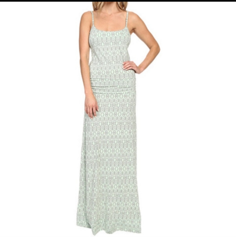 Toad&Co Long Island Organic Cotton Maxi Athleisure Dress Small